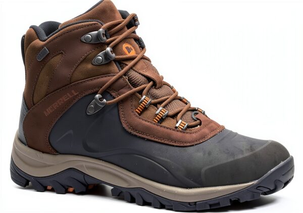 Merrell ICECLAW Mid WTPF Scarpe da Escursionismo Uomo Marrone-0