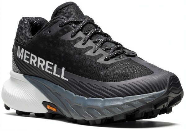 Scarpe Merrell Agility Peak 5 donna, nero granito, suola impermeabile-0