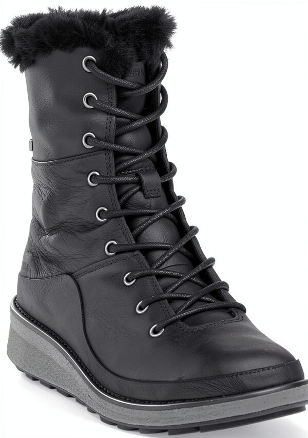 Merrell Tremblant Ezra Lace Polar Wp Stivali alti Donna Nero-3
