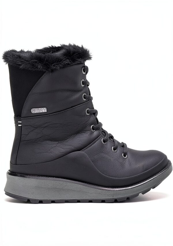 Merrell Tremblant Ezra Lace Polar Wp Stivali alti Donna Nero-7
